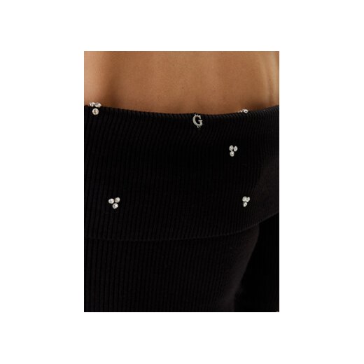 Guess Sukienka dzianinowa W5BK64 Z2YJ2 Czarny Slim Fit Guess S MODIVO
