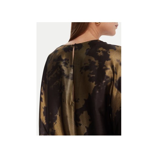 Lola Casademunt by Maite Sukienka koktajlowa MF2516002 Złoty Regular Fit Lola Casademunt By Maite M MODIVO