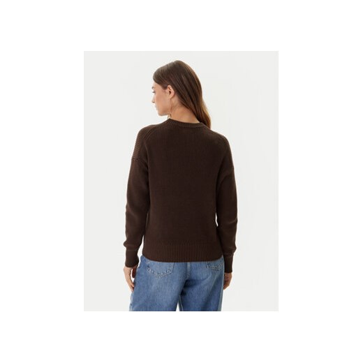 Guess Jeans Sweter W4BR08 Z3HM1 Brązowy Regular Fit XL MODIVO