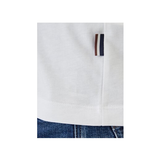 Bugatti Longsleeve 8330-85044D Biały Regular Fit Bugatti XL MODIVO