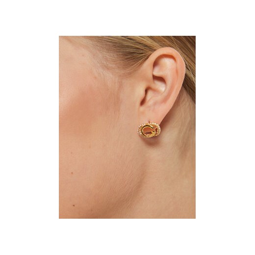 Guess Kolczyki JUBE04 511JW Złoty Guess OS MODIVO
