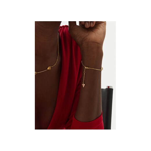 Guess Bransoletka JUBB04 611JW Złoty Guess S MODIVO