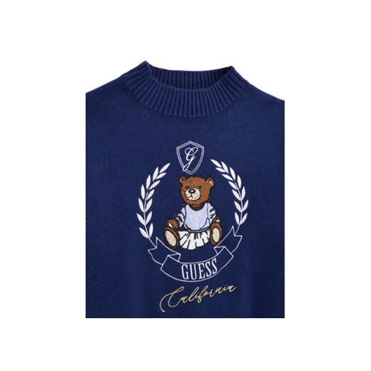 Guess Sweter J5BR11 Z3GS0 Granatowy Regular Fit Guess 14Y MODIVO