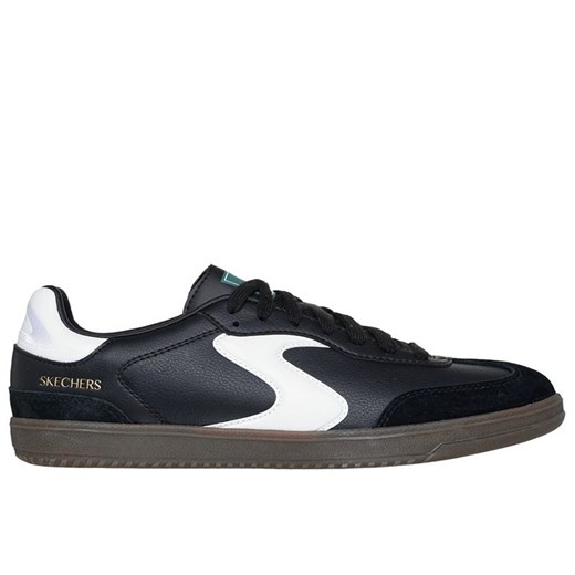 Buty męskie Skechers Hotshot Pyke 254150BKW - czarne ze sklepu streetstyle24.pl w kategorii Trampki męskie - zdjęcie 186056627