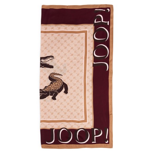 JOOP! Szalik damski - Aina Kobiety wiskoza bordowy wzorzysty ze sklepu vangraaf w kategorii Szaliki i chusty damskie - zdjęcie 186057945