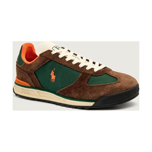 POLO RALPH LAUREN Skórzane sneakersy VARICK ze sklepu Gomez Fashion Store w kategorii Buty sportowe męskie - zdjęcie 186058107