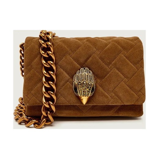 Kurt Geiger Listonoszka MINI KENSINGTON KURT | zamsz ze sklepu Gomez Fashion Store w kategorii Listonoszki - zdjęcie 186058218