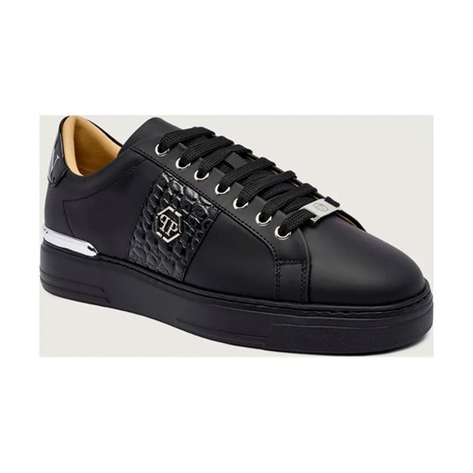 Philipp Plein Skórzane sneakersy Hexagon ze sklepu Gomez Fashion Store w kategorii Buty sportowe męskie - zdjęcie 186058255