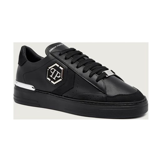 Philipp Plein Skórzane sneakersy Arrow Force ze sklepu Gomez Fashion Store w kategorii Buty sportowe męskie - zdjęcie 186058275