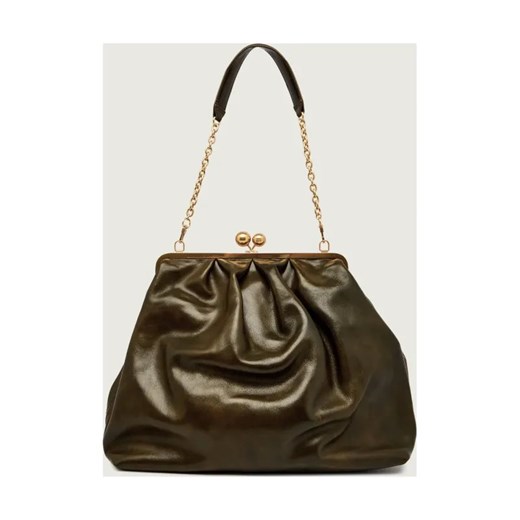 Weekend MaxMara Skórzana shopperka Pasticcino MIRTE ze sklepu Gomez Fashion Store w kategorii Torby Shopper bag - zdjęcie 186058327