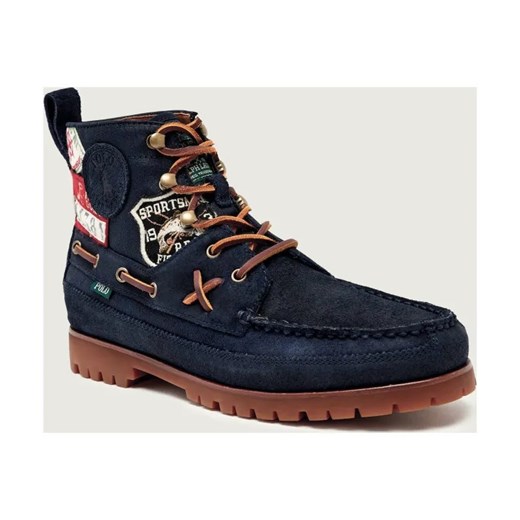 POLO RALPH LAUREN Skórzane buty wysokie RANGER ze sklepu Gomez Fashion Store w kategorii Buty zimowe męskie - zdjęcie 186058457