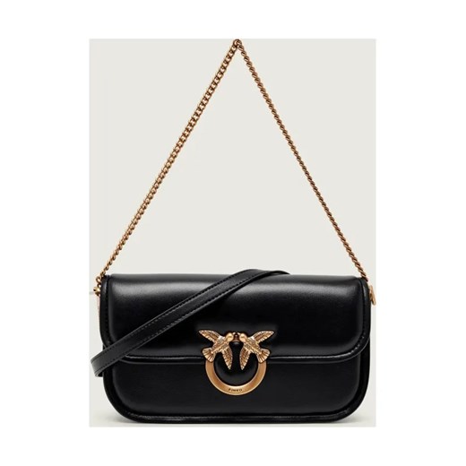 Pinko Skórzana torebka na ramię LOVE BOX ze sklepu Gomez Fashion Store w kategorii Listonoszki - zdjęcie 186058499