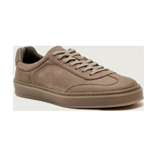 BOSS BLACK Skórzane sneakersy Zarek_Tenn_nbgr BOSS X BECKHAM ze sklepu Gomez Fashion Store w kategorii Buty sportowe męskie - zdjęcie 186058528