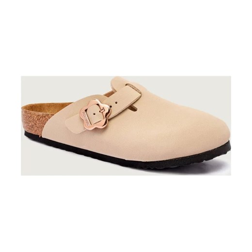 Birkenstock Mule Boston | z dodatkiem skóry ze sklepu Gomez Fashion Store w kategorii Klapki dziecięce - zdjęcie 186058638