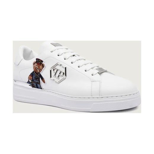 Philipp Plein Skórzane sneakersy Teddy Doorman ze sklepu Gomez Fashion Store w kategorii Buty sportowe męskie - zdjęcie 186058658