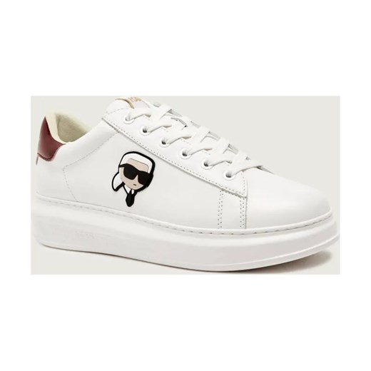 Karl Lagerfeld Skórzane sneakersy KAPRI Karl NFT Lo Lace ze sklepu Gomez Fashion Store w kategorii Buty sportowe męskie - zdjęcie 186058685