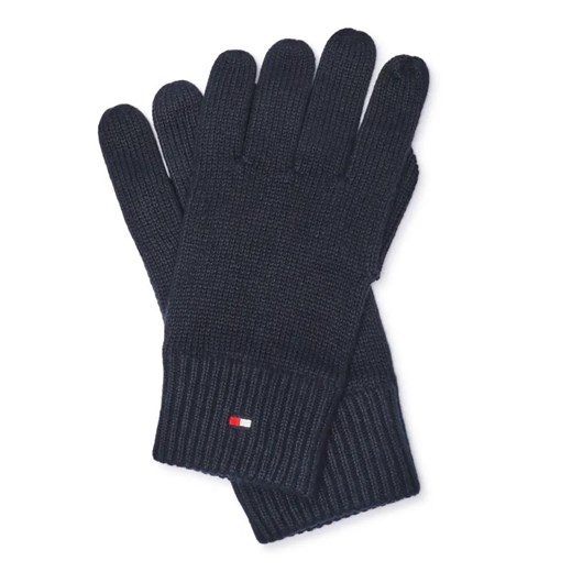 Tommy Hilfiger Rękawiczki ESSENTIALS | z dodatkiem kaszmiru ze sklepu Gomez Fashion Store w kategorii Rękawiczki męskie - zdjęcie 186058768