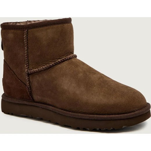 UGG Śniegowce W Classic Mini II |zamsz | z dodatkiem wełny 39 Gomez Fashion Store