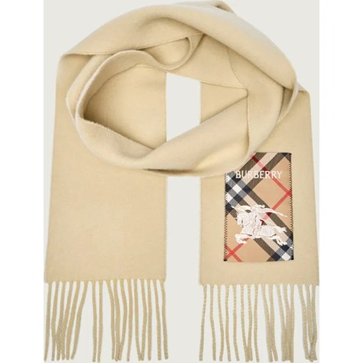 Burberry Kaszmirowy szal Check Label ze sklepu Gomez Fashion Store w kategorii Szaliki męskie - zdjęcie 186058878