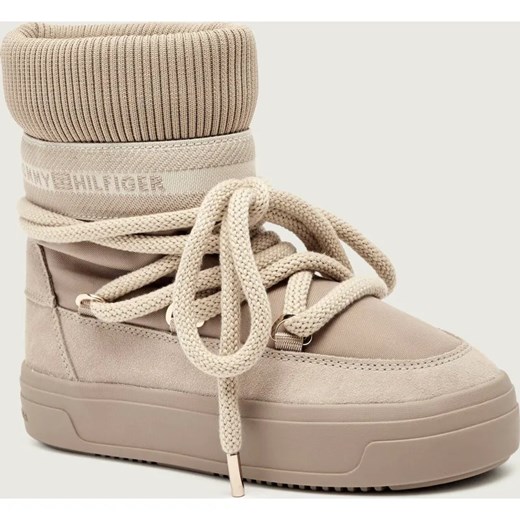 Tommy Hilfiger Śniegowce | z dodatkiem skóry ze sklepu Gomez Fashion Store w kategorii Śniegowce damskie - zdjęcie 186058969