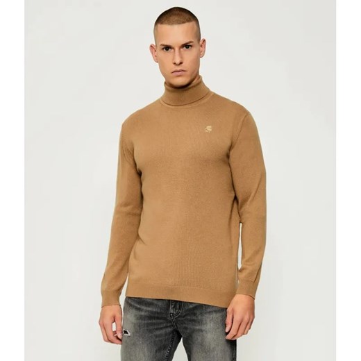 Karl Lagerfeld Wełniany golf | Regular Fit ze sklepu Gomez Fashion Store w kategorii Swetry męskie - zdjęcie 186059046