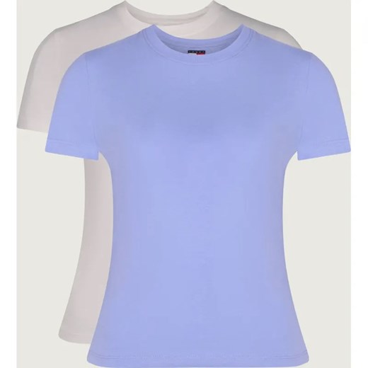 Tommy Jeans T-shirt 2-pack | Slim Fit ze sklepu Gomez Fashion Store w kategorii Bluzki damskie - zdjęcie 186059077