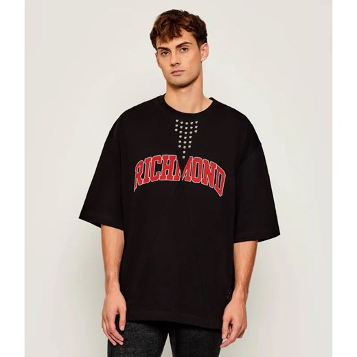 John Richmond T-shirt ANNAMI | Oversize fit ze sklepu Gomez Fashion Store w kategorii T-shirty męskie - zdjęcie 186059095