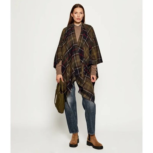 Barbour Ponczo Staffin Tartan Serape | Loose fit ze sklepu Gomez Fashion Store w kategorii Poncza - zdjęcie 186059127