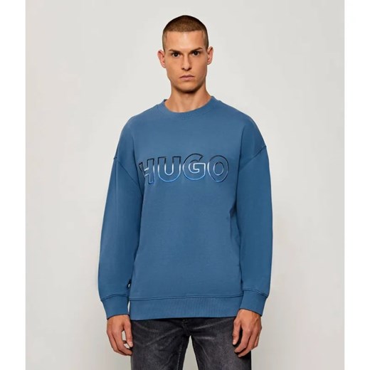Hugo Blue Bluza Nogocrew | Regular Fit ze sklepu Gomez Fashion Store w kategorii Bluzy męskie - zdjęcie 186059148