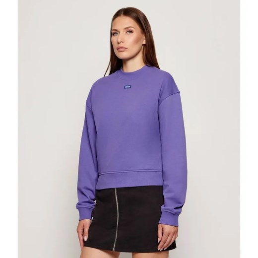 Hugo Blue Bluza Delessa_B_1 | Regular Fit ze sklepu Gomez Fashion Store w kategorii Bluzy damskie - zdjęcie 186059166