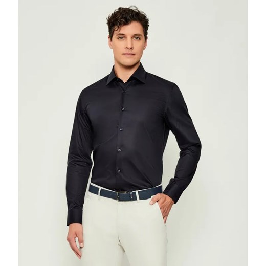 BOSS BLACK Koszula H-HANK-kent-C1-214 | Slim Fit | easy iron ze sklepu Gomez Fashion Store w kategorii Koszule męskie - zdjęcie 186059196