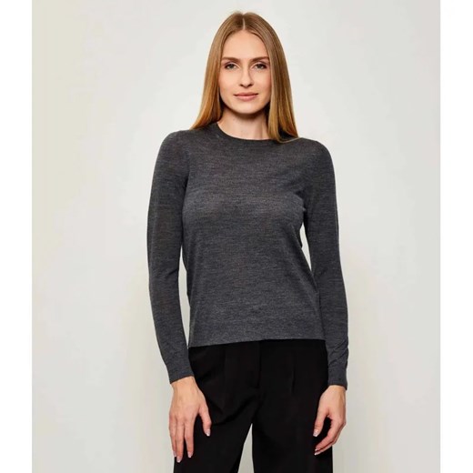BOSS BLACK Wełniany sweter Ferpina | Slim Fit ze sklepu Gomez Fashion Store w kategorii Swetry damskie - zdjęcie 186059225