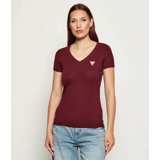 GUESS T-shirt | Slim Fit ze sklepu Gomez Fashion Store w kategorii Bluzki damskie - zdjęcie 186059279