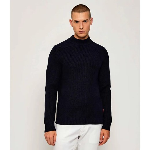 Joop! Jeans Półgolf Orlinor | Regular Fit | z dodatkiem wełny ze sklepu Gomez Fashion Store w kategorii Swetry męskie - zdjęcie 186059289