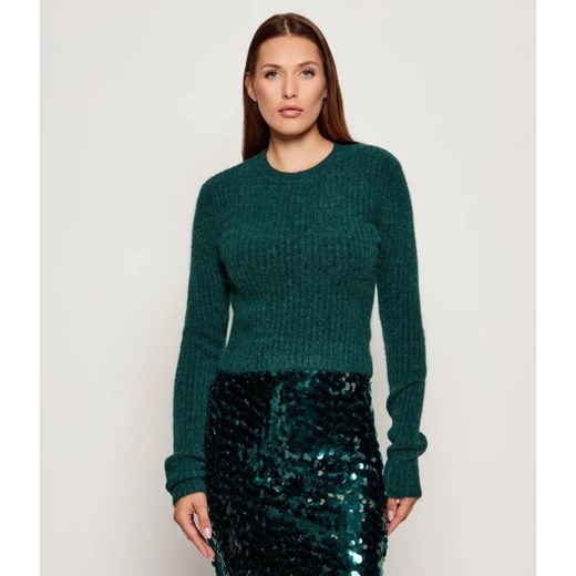 Patrizia Pepe Wełniany sweter | Slim Fit ze sklepu Gomez Fashion Store w kategorii Swetry damskie - zdjęcie 186059307