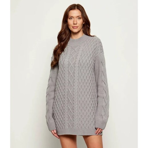 Patrizia Pepe Sweter | Oversize fit | z dodatkiem wełny ze sklepu Gomez Fashion Store w kategorii Swetry damskie - zdjęcie 186059318