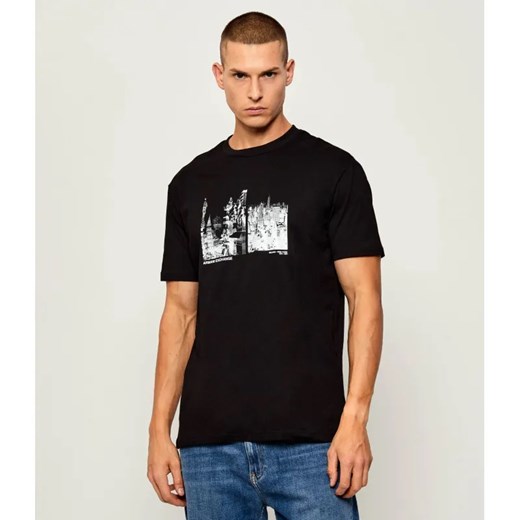 Armani Exchange T-shirt | Regular Fit ze sklepu Gomez Fashion Store w kategorii T-shirty męskie - zdjęcie 186059345
