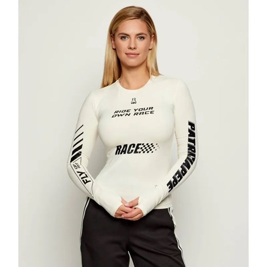Patrizia Pepe Bluzka Racing | Slim Fit ze sklepu Gomez Fashion Store w kategorii Bluzki damskie - zdjęcie 186059348