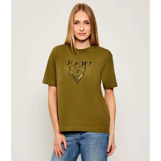 Joop! T-shirt Tomma | Regular Fit ze sklepu Gomez Fashion Store w kategorii Bluzki damskie - zdjęcie 186059377