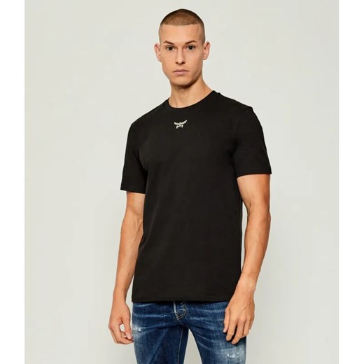 MCM T-shirt ESSENTIAL | Regular Fit ze sklepu Gomez Fashion Store w kategorii T-shirty męskie - zdjęcie 186059398