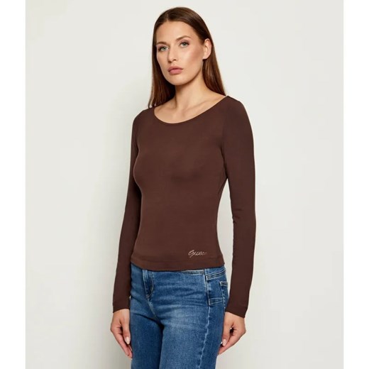 GUESS Bluzka BOAT | Slim Fit ze sklepu Gomez Fashion Store w kategorii Bluzki damskie - zdjęcie 186059408