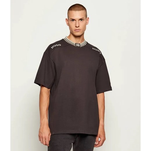 HUGO T-shirt Dydall_RB | Hugo X Red Bull | Oversize fit ze sklepu Gomez Fashion Store w kategorii T-shirty męskie - zdjęcie 186059426