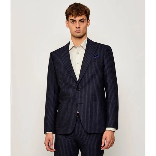 Sand Copenhagen Wełniana marynarka z poszetką 1874 - Star Napoli PP | Regular Fit ze sklepu Gomez Fashion Store w kategorii Marynarki męskie - zdjęcie 186059478