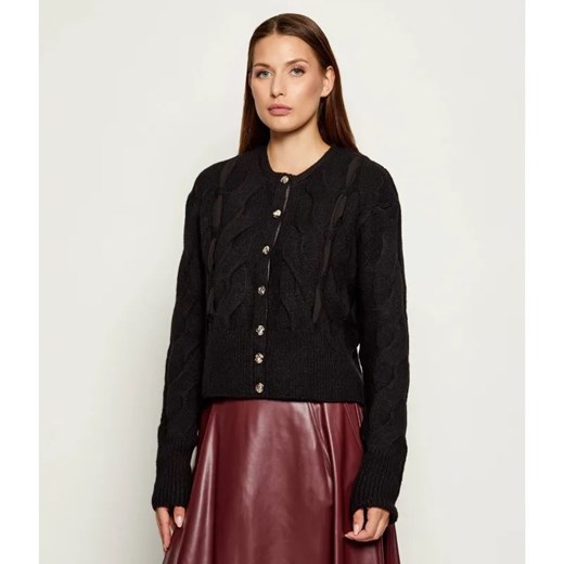 Liu Jo Kardigan | Regular Fit | z dodatkiem wełny ze sklepu Gomez Fashion Store w kategorii Swetry damskie - zdjęcie 186059545