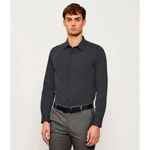 BOSS BLACK Koszula P-ROAN-kent-C1-233 | Slim Fit | stretch ze sklepu Gomez Fashion Store w kategorii Koszule męskie - zdjęcie 186059558