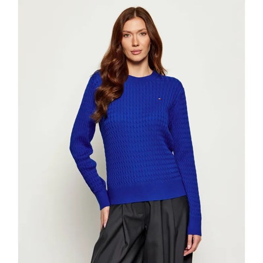 Tommy Hilfiger Sweter | Regular Fit ze sklepu Gomez Fashion Store w kategorii Swetry damskie - zdjęcie 186059567