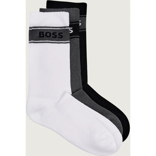 BOSS BLACK Skarpety 3-pack 3P QS Rib Stripe CC ze sklepu Gomez Fashion Store w kategorii Skarpetki męskie - zdjęcie 186059638