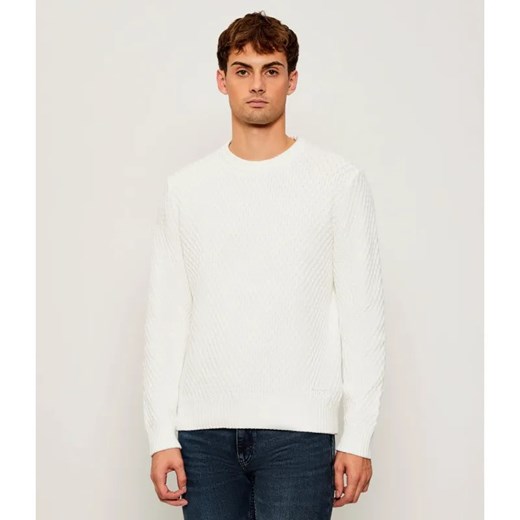 HUGO Sweter Syer | Regular Fit - id: BU255M000151102 - marki Hugo Boss - 186059677 HUGO Sweter Syer | Regular Fit ze sklepu Gomez Fashion Store w kategorii Swetry męskie - zdjęcie 186059677