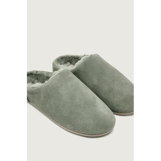 UGG Skórzane mule ELEA | z dodatkiem wełny 41 Gomez Fashion Store