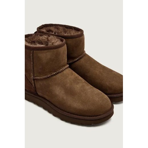 UGG Śniegowce W Classic Mini II |zamsz | z dodatkiem wełny 39 Gomez Fashion Store